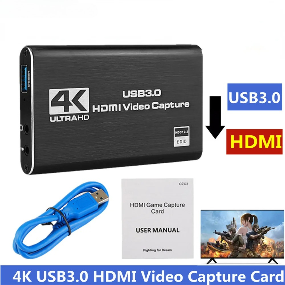 Capture Card 4K Hdmi - 4K USB 3.0 Video Capture Card