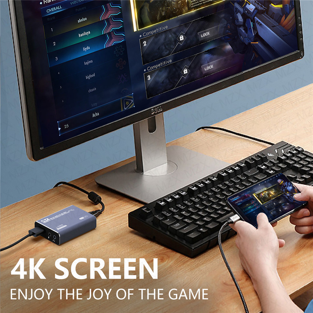 MZX 4K Video Capture Card Boar - đánh giá và giá Capture Card 4K Hdmi