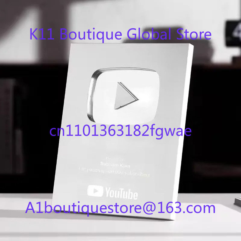Custom Play Button Silver Gold - đánh giá và giá Esports Gaming Trophy