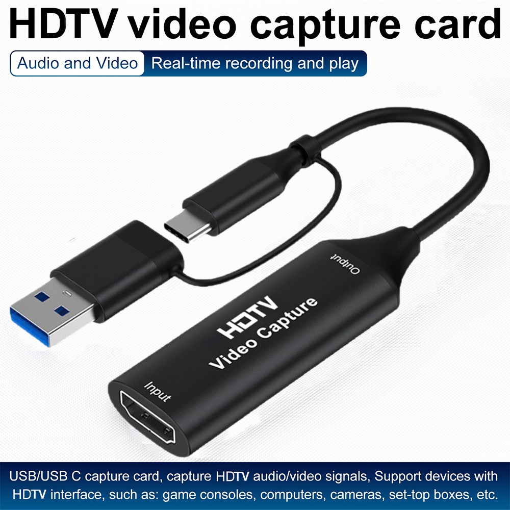 2 in 1 USB 3.0 Video Capture C - đánh giá và giá Capture Card 4K Hdmi
