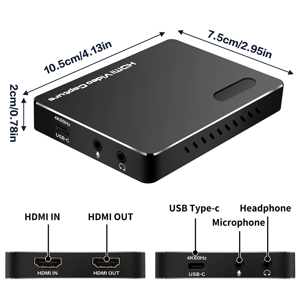 Video Capture Card Compatible  - đánh giá và giá Capture Card 4K Hdmi