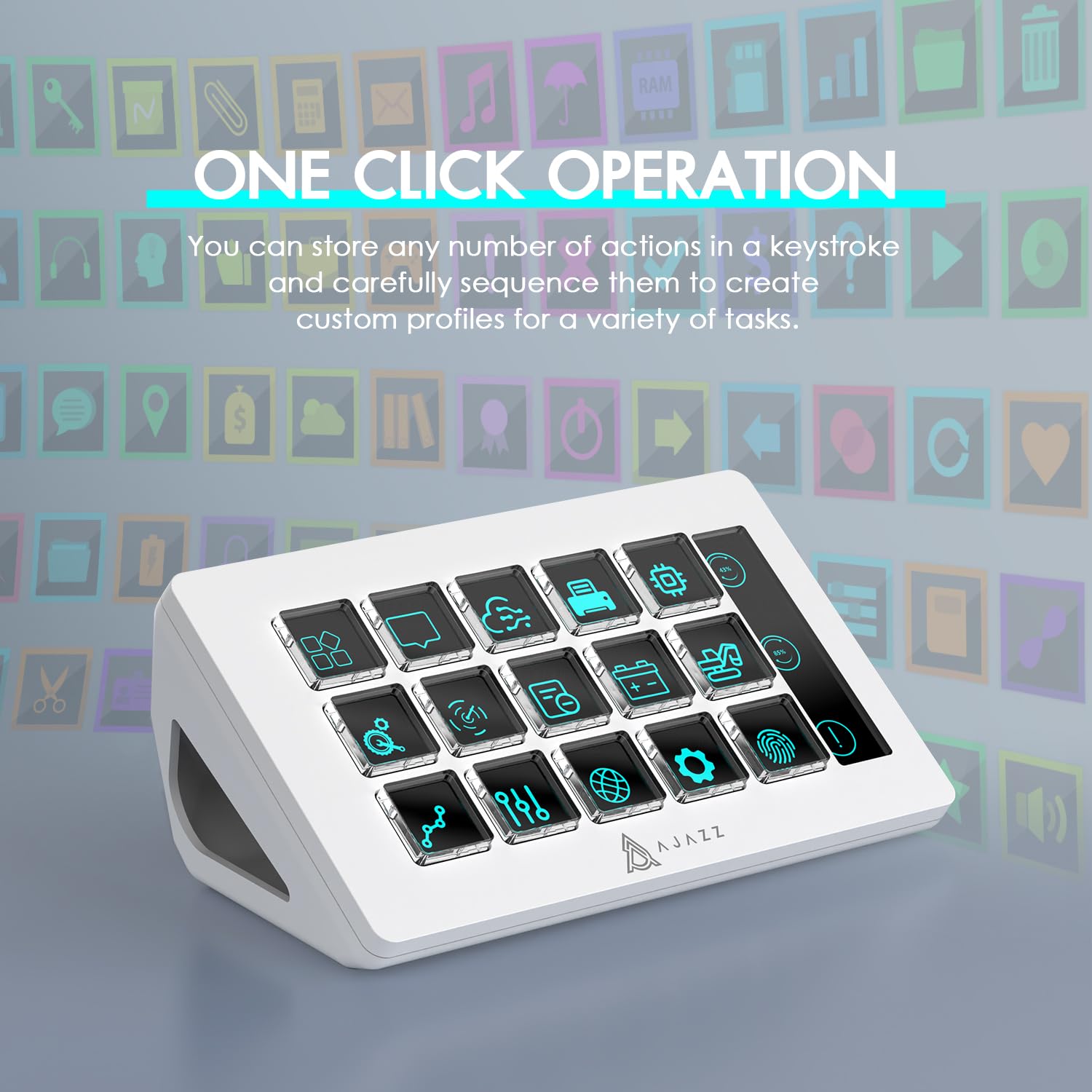 ATTACK SHARK x AJAZZ AKP153 ST - đánh giá và giá Elgato Stream Deck
