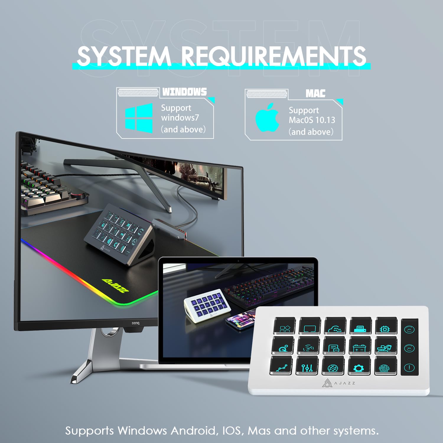ATTACK SHARK x AJAZZ AKP153 ST - đánh giá và giá Elgato Stream Deck