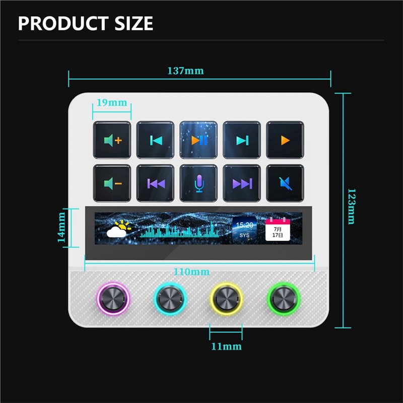 24-Hour Delivery Mirabox N4 Pr - đánh giá và giá Elgato Stream Deck