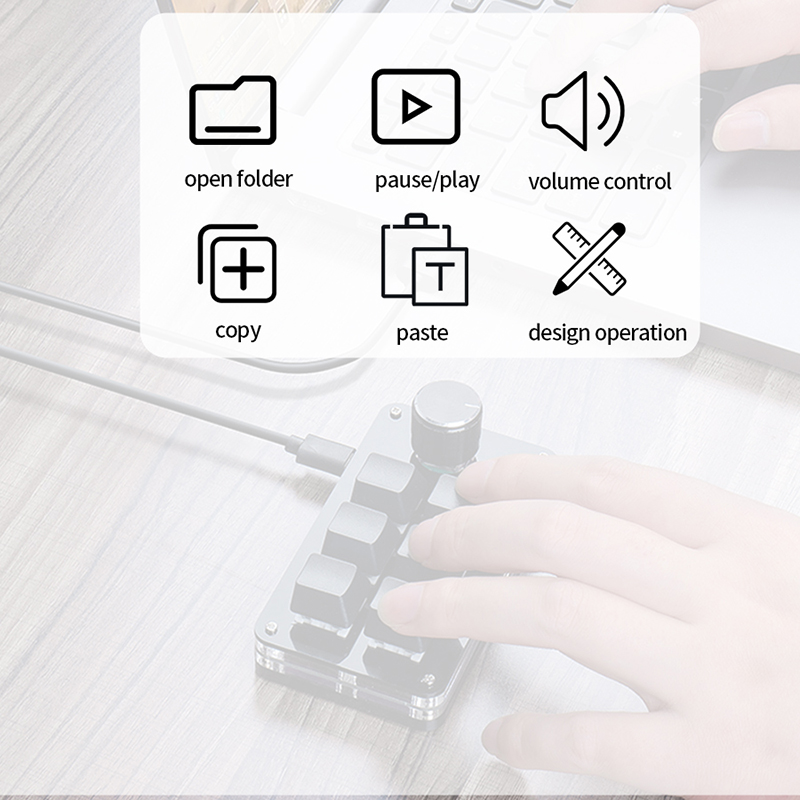 6 Keys 1 Knob Mini Macro Mecha - đánh giá và giá Elgato Stream Deck