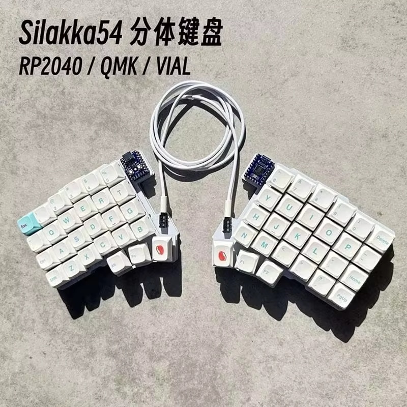 Silakka54 Ergonomic Split Mech - đánh giá và giá Zero Esports Gaming Gear