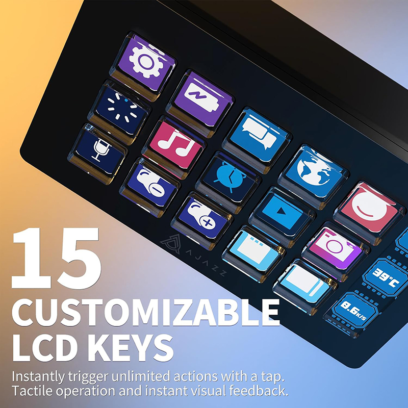 AJAZZ AKP153E/AKP03E Multifunc - đánh giá và giá Elgato Stream Deck