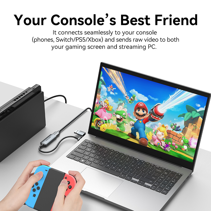 Vention Video Capture Card 4K  - đánh giá và giá Capture Card 4K Hdmi