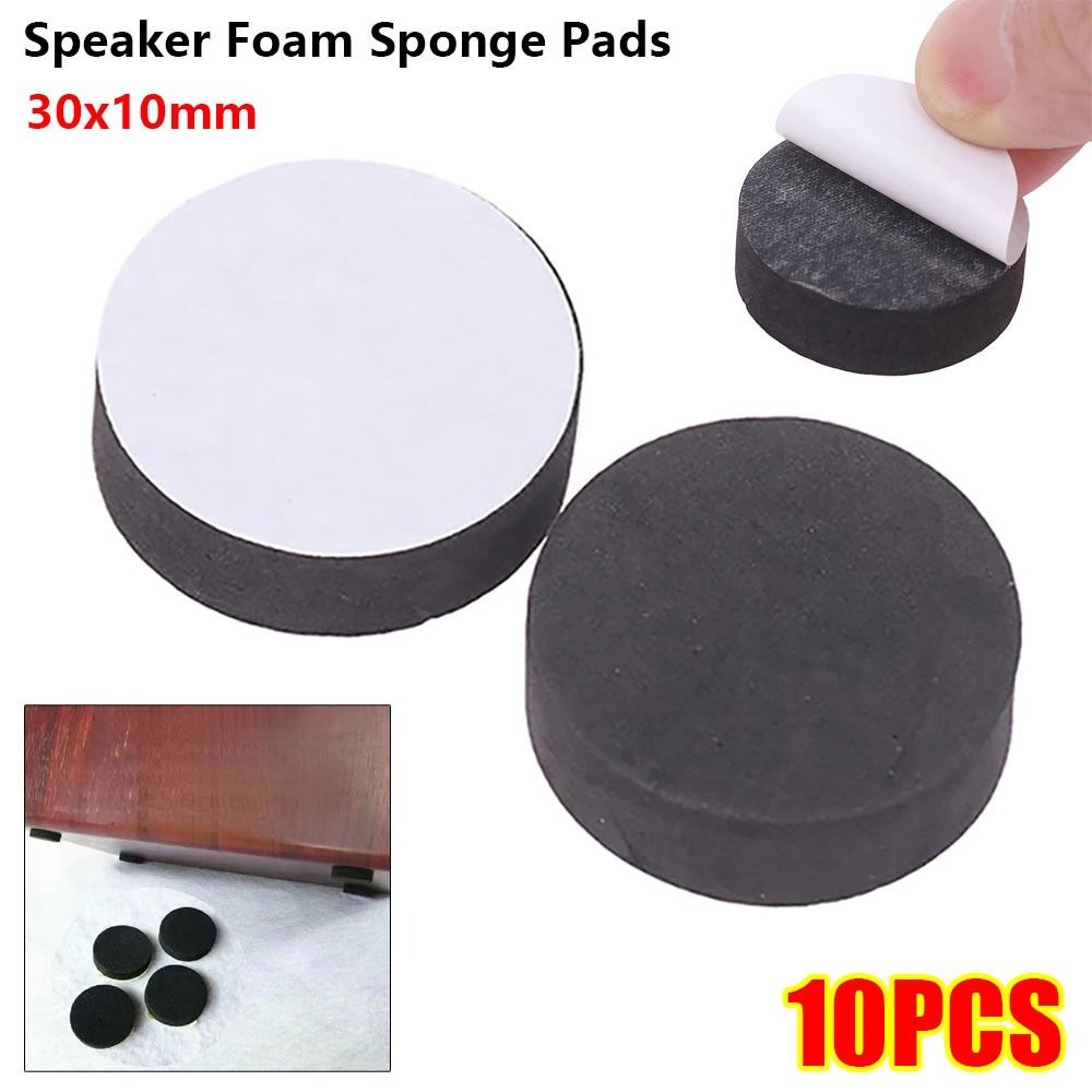10Pcs Shock Absorbing Speaker  - đánh giá và giá Sound Dampening Foam