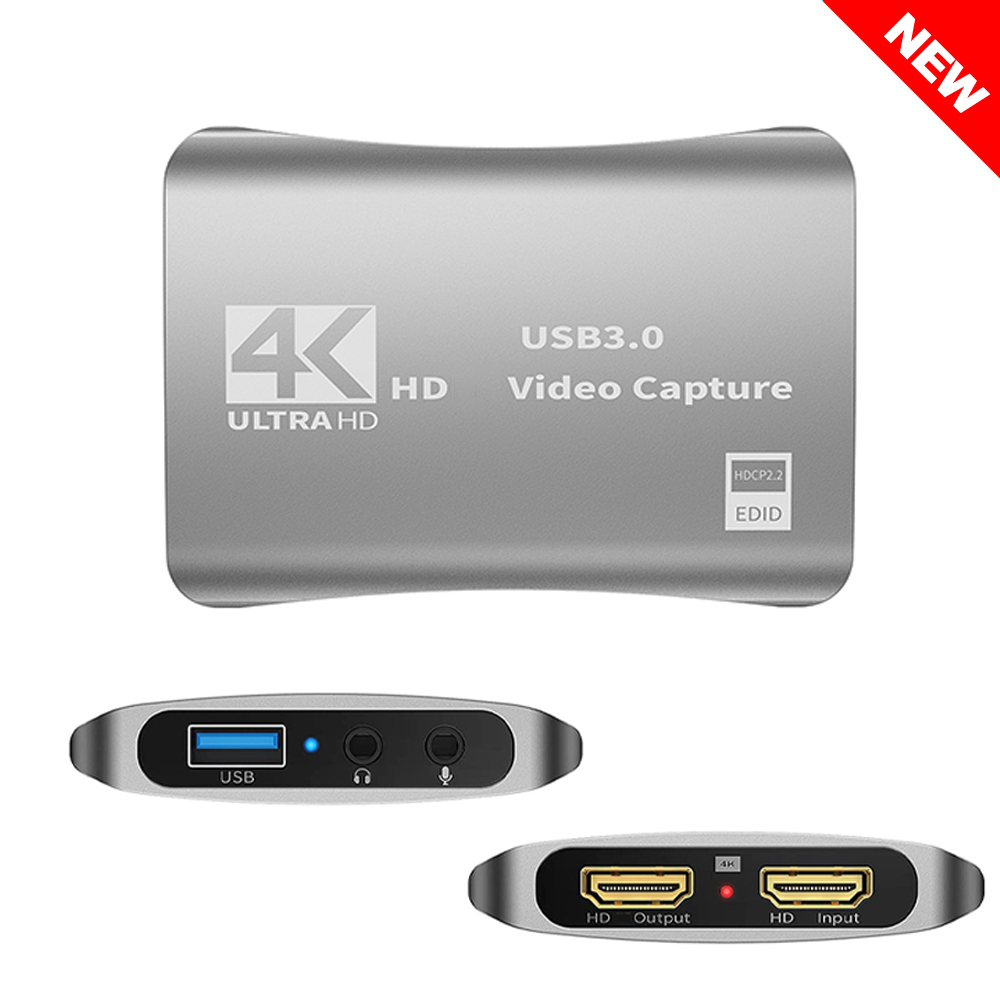 4K HDMI-Compatible Video Captu - đánh giá và giá Capture Card 4K Hdmi