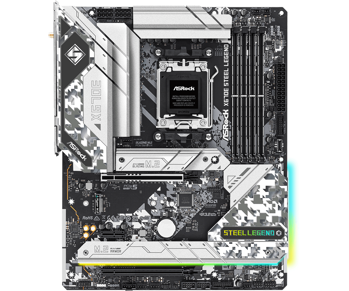 ASROCK X670E STEEL LEGEND AMD  - đánh giá và giá Amd Cpu Ryzen 9