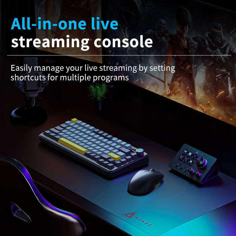 AJAZZ AKP03E/AKP153E Desktop C - đánh giá và giá Elgato Stream Deck