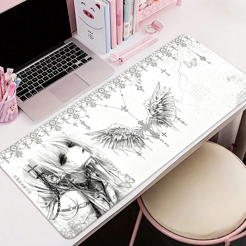 Leather Mousepad Black White A - đánh giá và giá Esports Gaming Keyboard