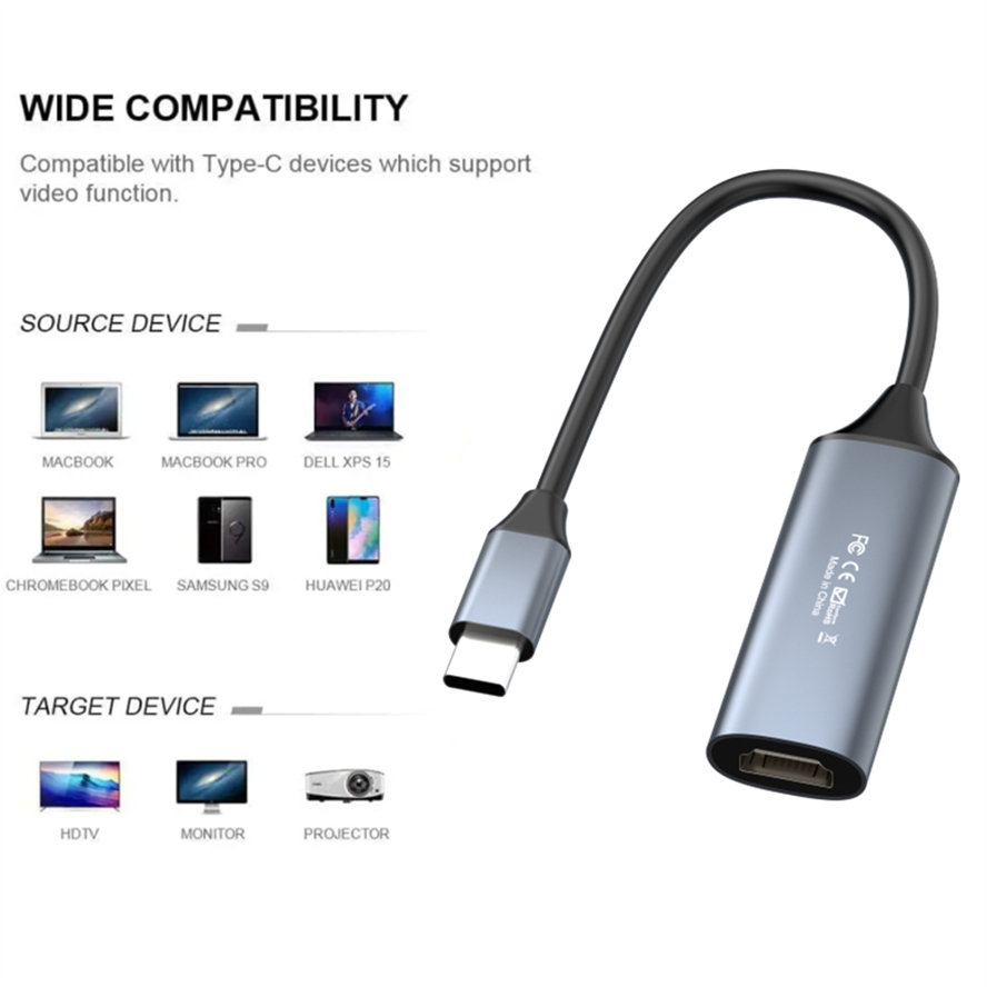 USB Type C to HDMI-compatible  - đánh giá và giá Capture Card 4K Hdmi