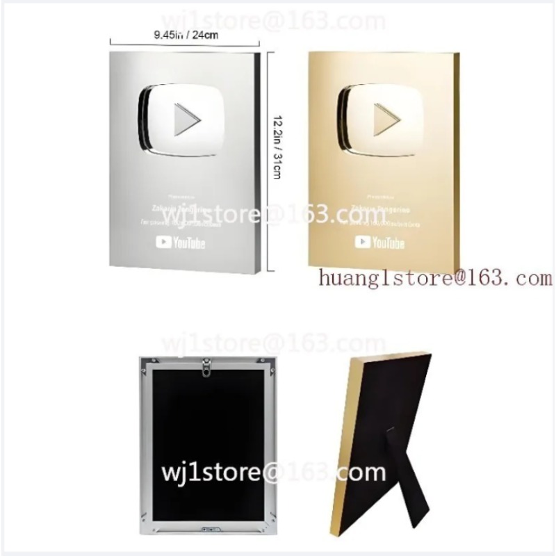 2026New YouTube Play Button Aw - đánh giá và giá Esports Gaming Trophy