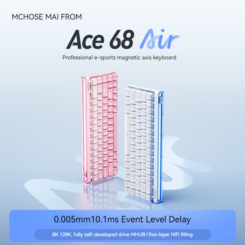 Mchose Ace68 Air Magnetic Axis - đánh giá và giá Esports Gaming Keyboard