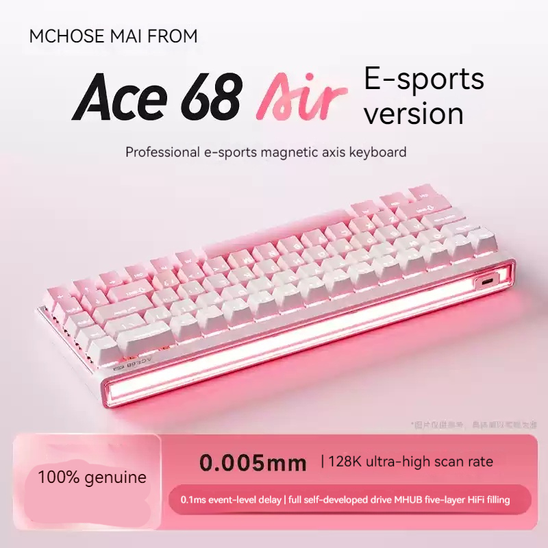 Mchose Ace68 Air Magnetic Axis - đánh giá và giá Esports Gaming Keyboard