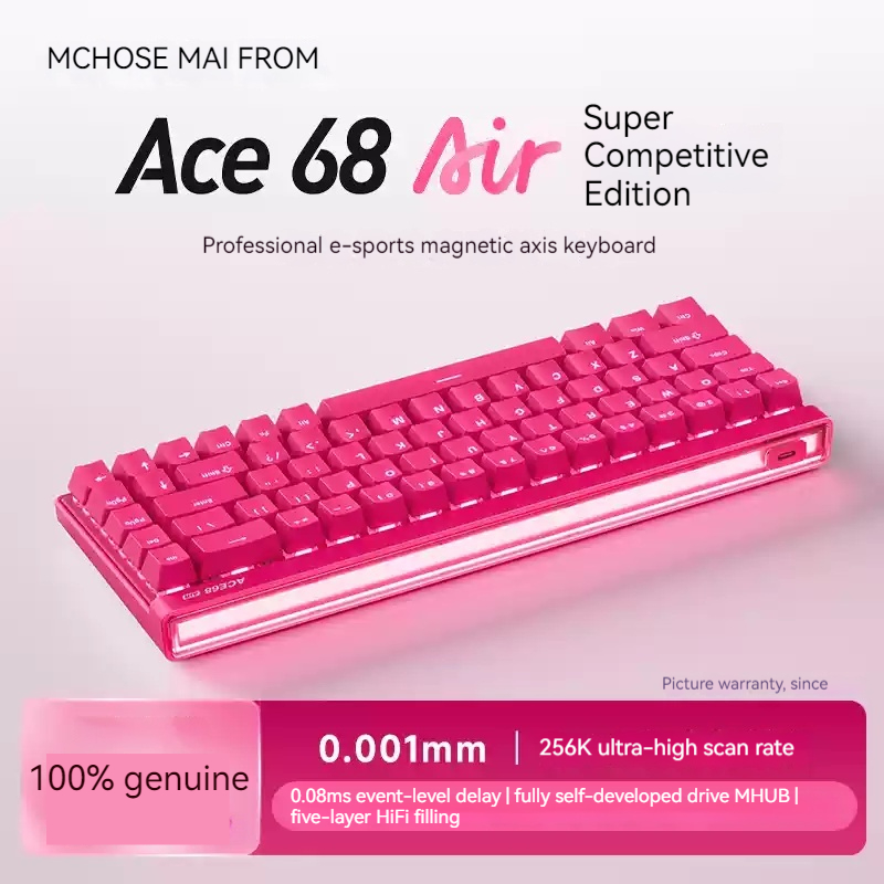 Mchose Ace68 Air Magnetic Axis - đánh giá và giá Esports Gaming Keyboard